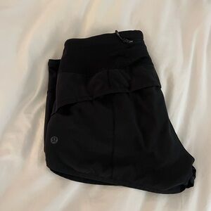 Lululemon Black Speed Up Shorts